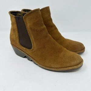 Fly London Phil Chelsea Wedge Ankle Boots